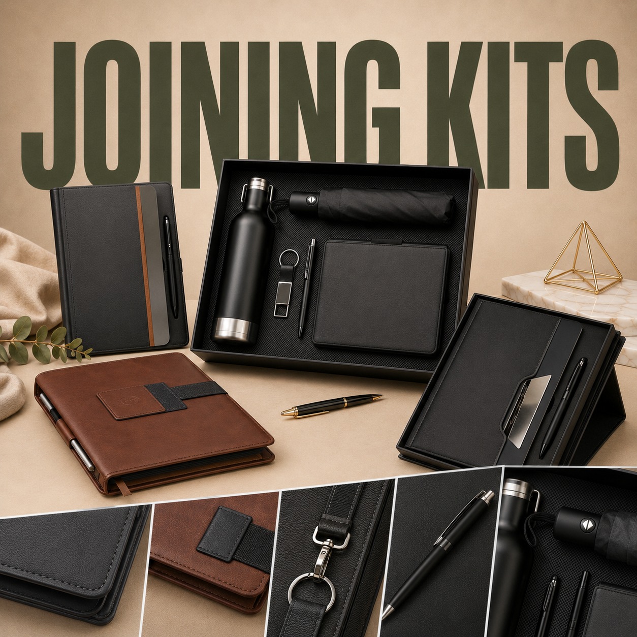 Complete branded TruePrint employee joining kit